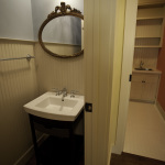 Powder room and laundry room